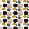 Modern curvy town wallpaper - Urban nest