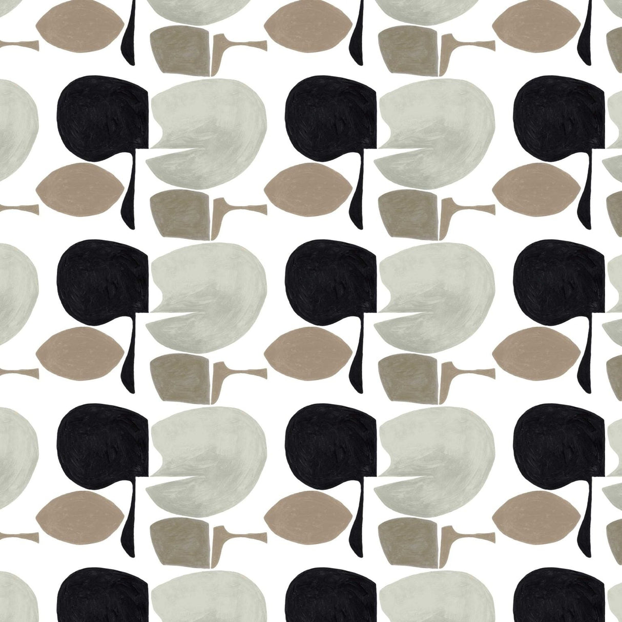 Modern curvy town wallpaper - Urban nest