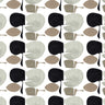 Modern curvy town wallpaper - Urban nest