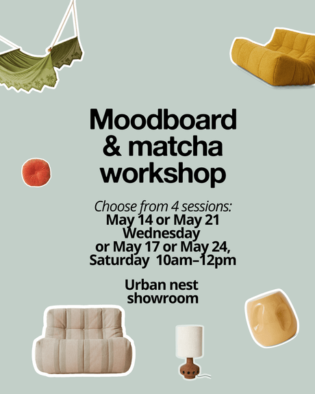 Moodboard & Matcha - Urban nest