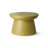 Earthenware side table green, XL