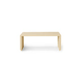 Slatted bench element - sand