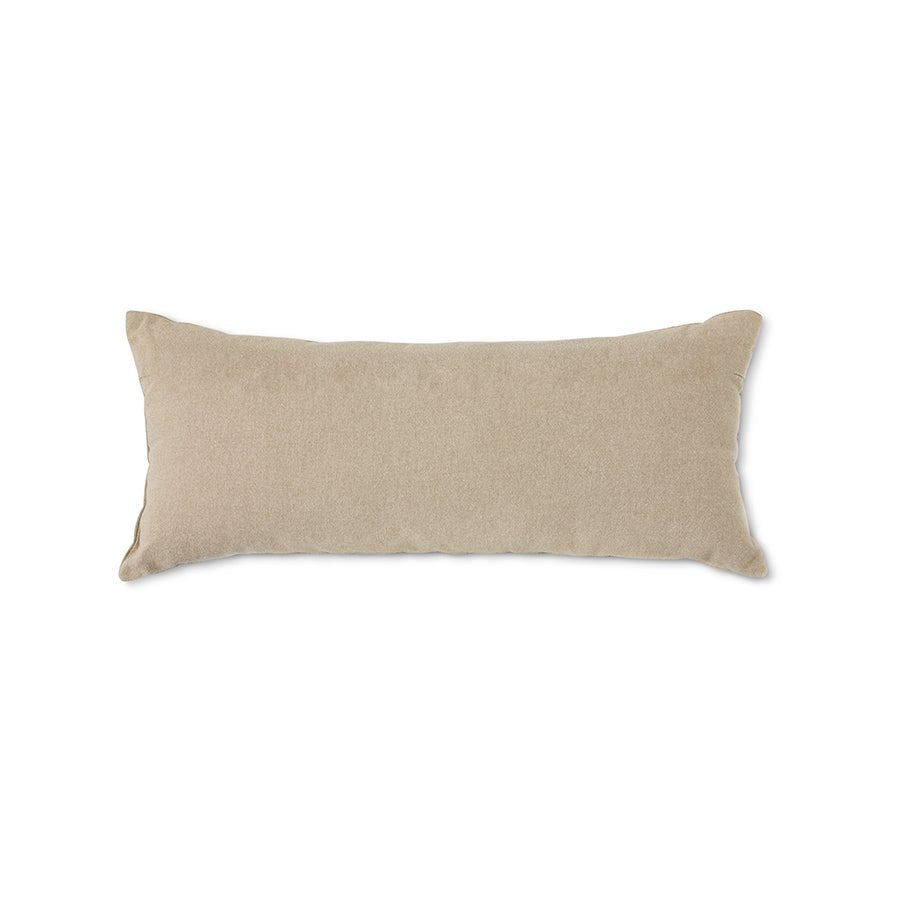 Natural patched cushion - Urban nest