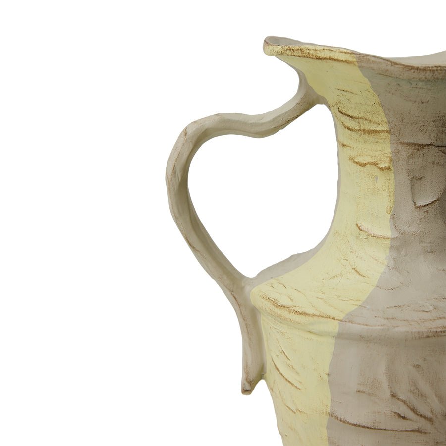 New classics: vase, cream stripes - Urban nest