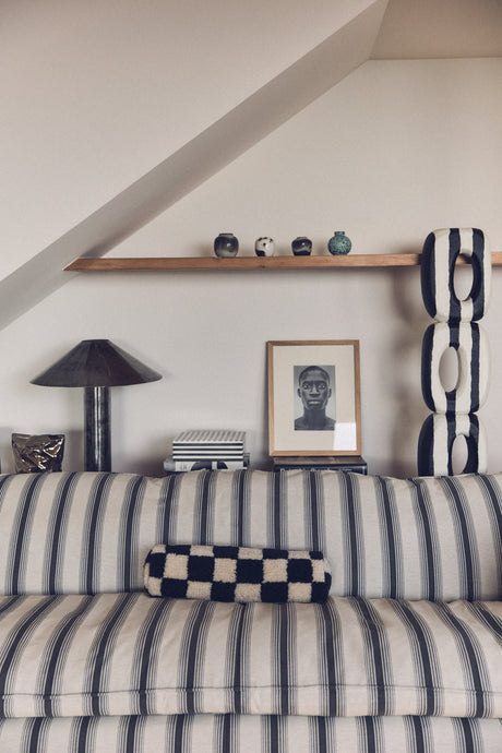 Nomad couch - rocco, chalkstripe - Urban nest