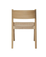 Oblique dining chair natural - Urban nest