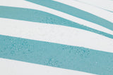 Original outdoor beanbag, stripe azur - Urban nest