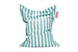 Original outdoor beanbag, stripe azur - Urban nest