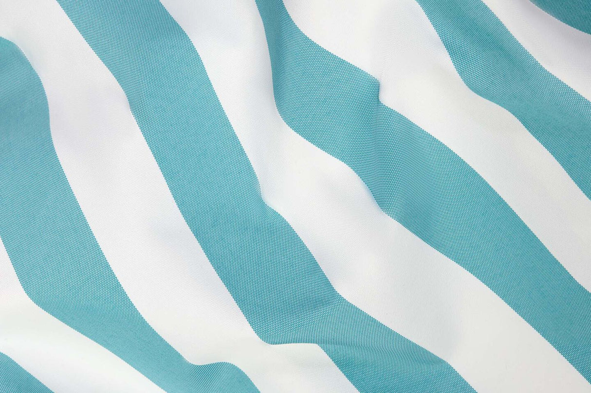 Original outdoor beanbag, stripe azur - Urban nest