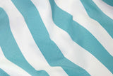 Original outdoor beanbag, stripe azur - Urban nest
