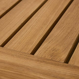 Outdoor hocker teak - botanical - Urban nest