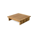 Outdoor hocker teak - chalkstripe - Urban nest