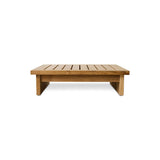 Outdoor hocker teak - chalkstripe - Urban nest