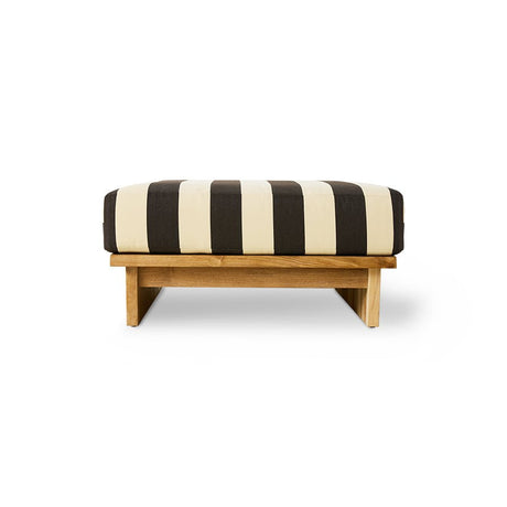 Outdoor hocker teak - stracciatella - Urban nest