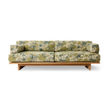 Outdoor sofa teak - botanical - Urban nest