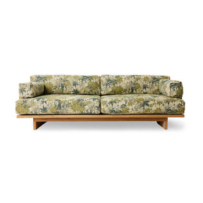 Outdoor sofa teak - botanical - Urban nest