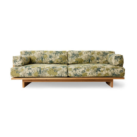 Outdoor sofa teak - botanical - Urban nest