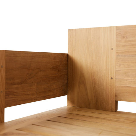 Outdoor sofa teak - chalkstripe - Urban nest
