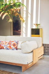 Outdoor sofa - teak natural - Urban nest