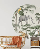 Palm Wildlife Wallpaper - Urban nest