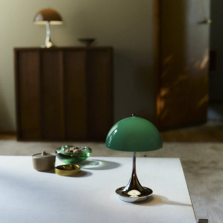 Panthella 160 chrome portable lamp | The originals - Urban nest
