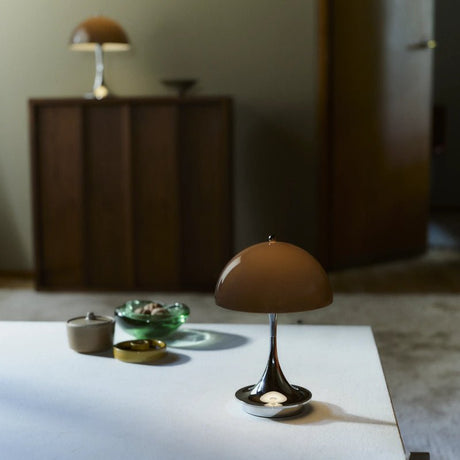 Panthella 160 chrome portable lamp | The originals - Urban nest