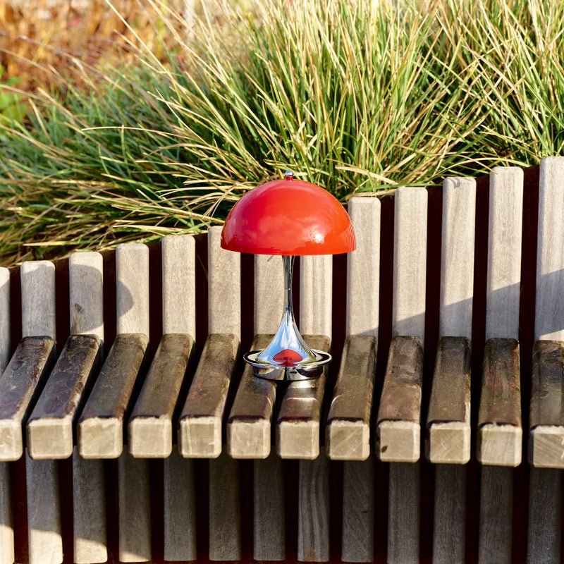 Panthella 160 chrome portable lamp | The originals - Urban nest