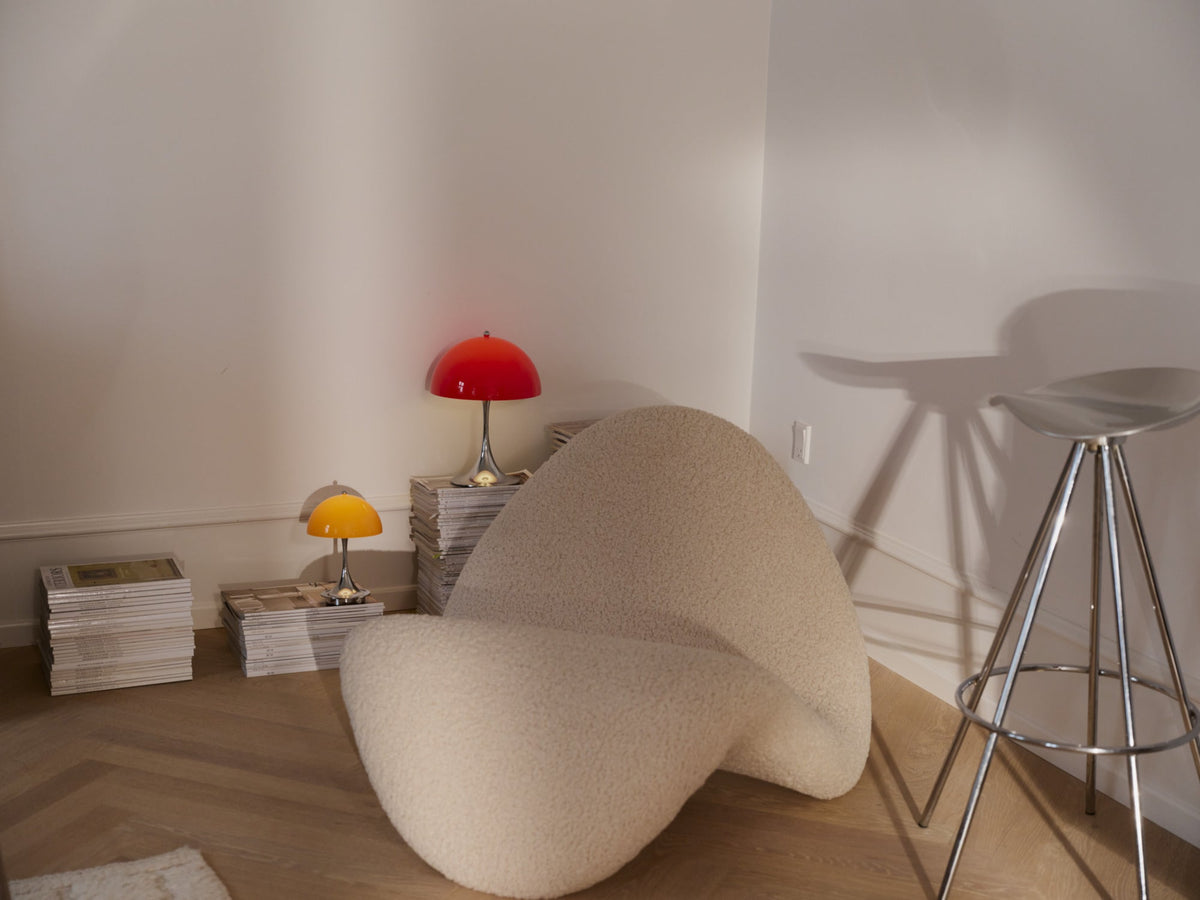 Panthella 250 chrome portable lamp | The originals - Urban nest