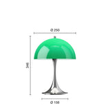 Panthella 250 chrome portable lamp | The originals - Urban nest