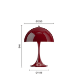 Panthella 250 portable lamp - Urban nest