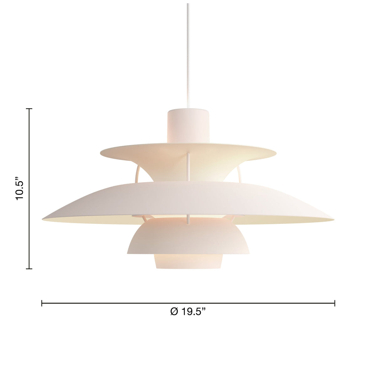 PH 5 Monochrome Pale Blush - Urban nest