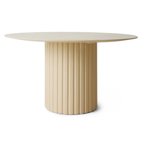 Pillar dining table hay round - Urban nest