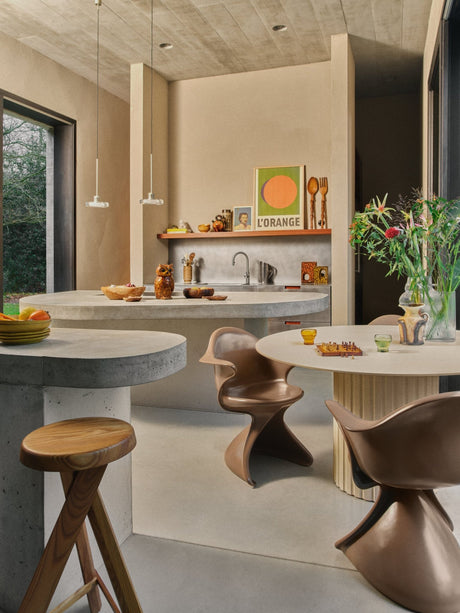 Pillar dining table round - Urban Nest