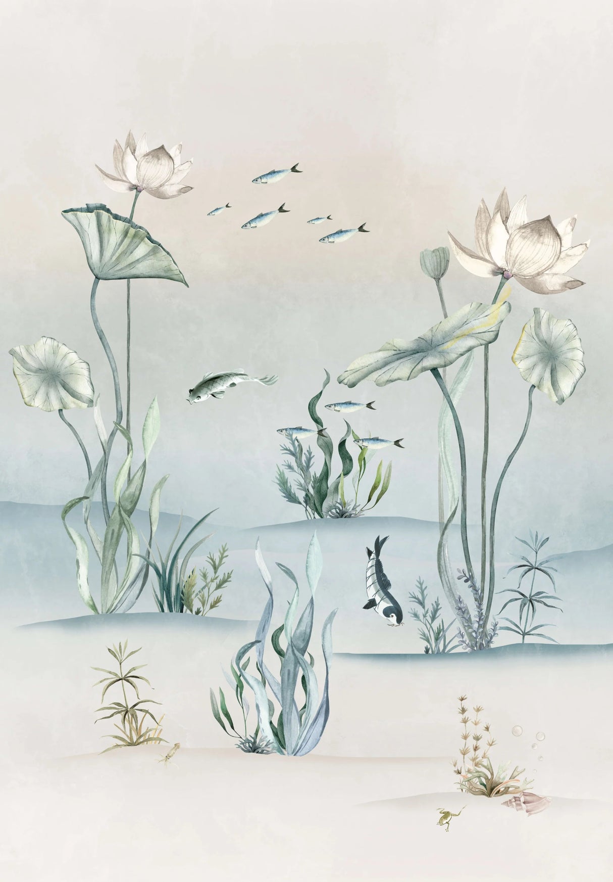 Pond Wallpaper - Urban nest