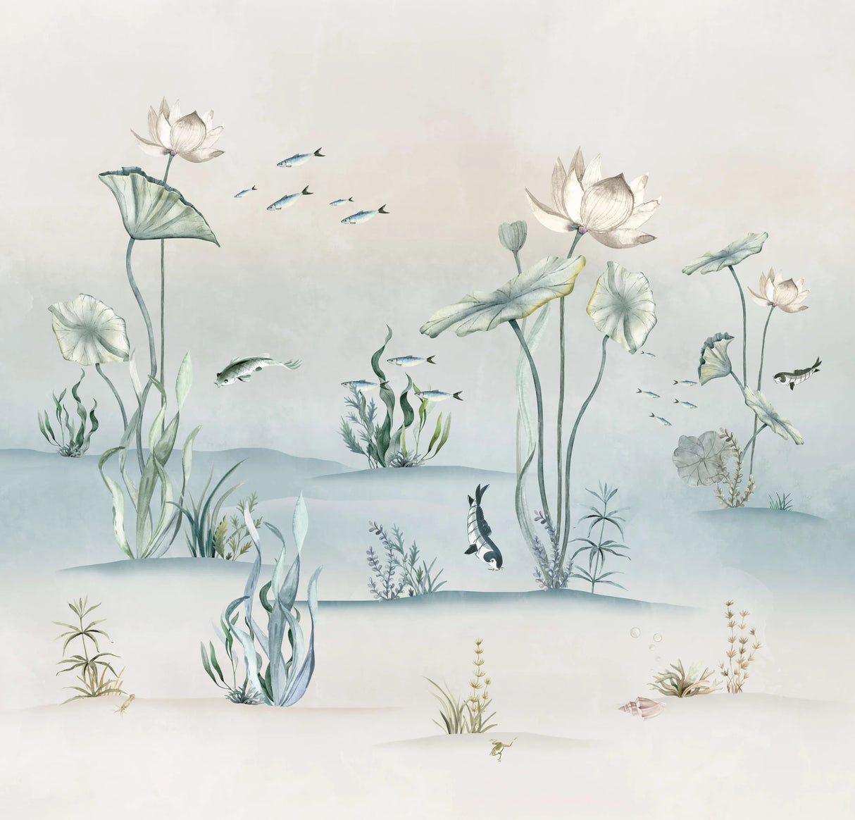 Pond Wallpaper - Urban nest