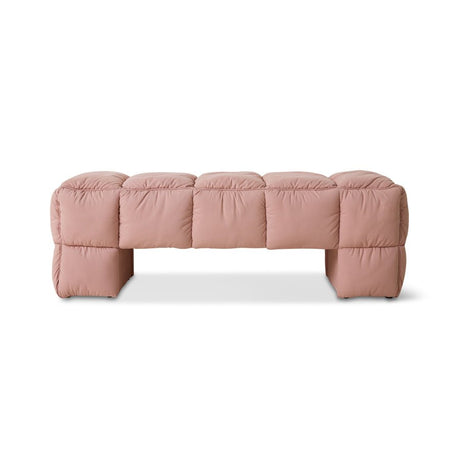 Puffy lobby bench - blush - Urban nest