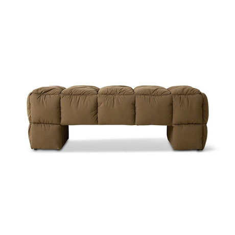 Puffy lobby bench - olive - Urban nest