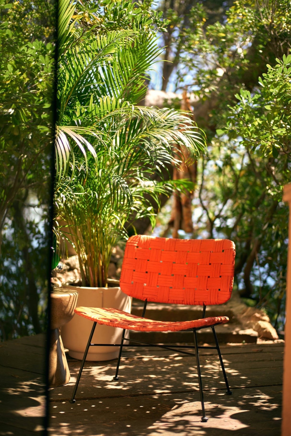 Rattan lounge chair - Urban nest