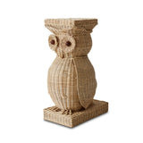 Rattan owl side table - Urban Nest