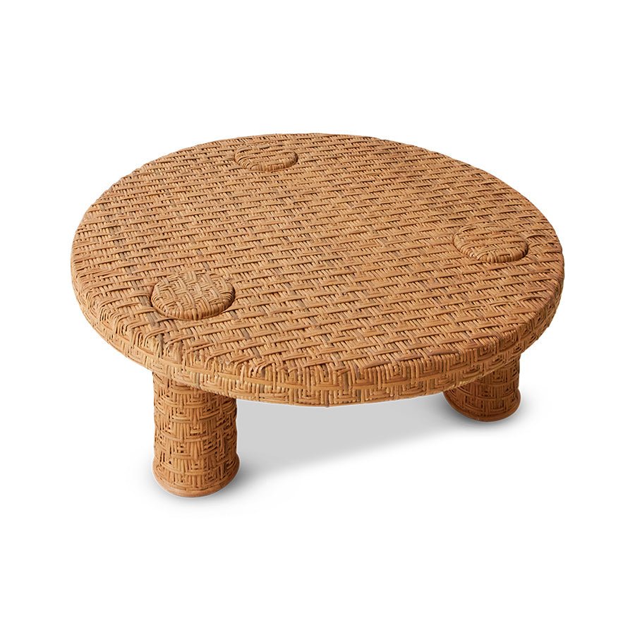 Rattan woven coffee table - Urban nest