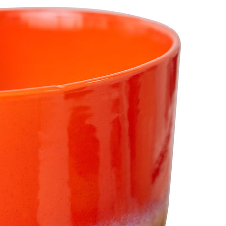 Retro flower pot - cherry red - Urban nest