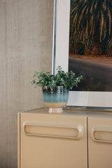 Retro flower pot lagoon - Urban nest