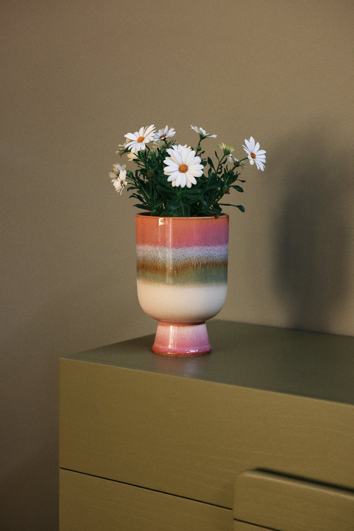 Retro flower pot rosefield - Urban nest