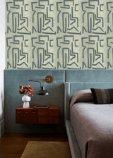 Retro lines wallpaper - Urban nest