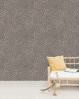 Rocky Leopard Wallpaper - Urban nest