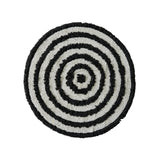 Round bath mat monochrome - Urban Nest