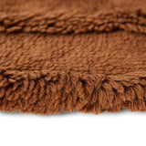 Round woolen rug mahogany - Urban nest