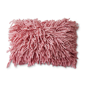 Rugged woolen cushion pink - Urban nest
