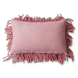 Rugged woolen cushion pink - Urban nest