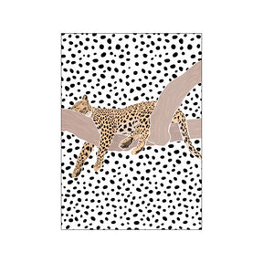 Sarah Manovski | Leopard Sleeping Polkadots - Urban nest